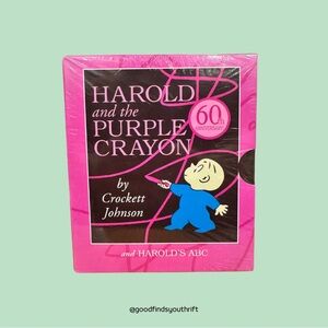 Harold and the Purple Crayon Book Set